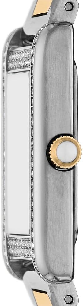 Emporio Armani horloge voor dames, kwartsuurwerk en kastmaat 31 mm met roestvrij stalen, lederen of siliconen band