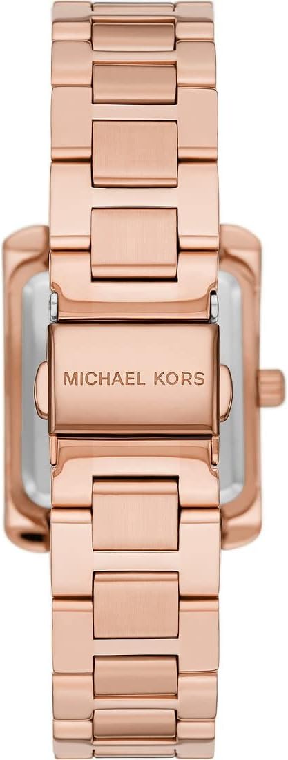 Michael Kors Emery dameshorloge, kwartsuurwerk met horlogeband van roestvrij staal of leder