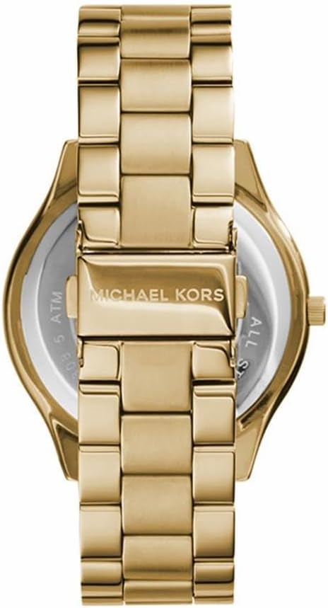Michael Kors Runway Horloge voor dames, kwartsuurwerk met horlogeband van roestvrij staal