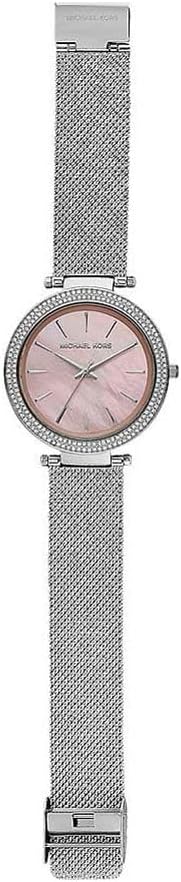 Michael Kors Darci horloge voor dames, uurwerk met roestvrij stalen of lederen band
