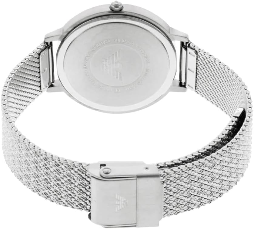 Emporio Armani Dameshorloge tweewijzers-polshorloge van roestvrij staal, 32 mm behuizingsgrootte