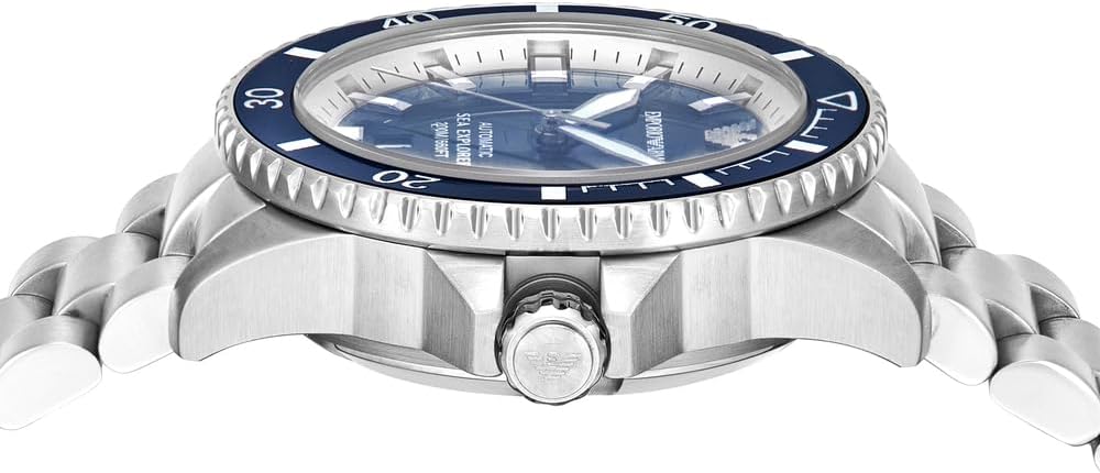 Emporio Armani Men's Analog Automatic Watch with Stainless Steel Strap AR60079