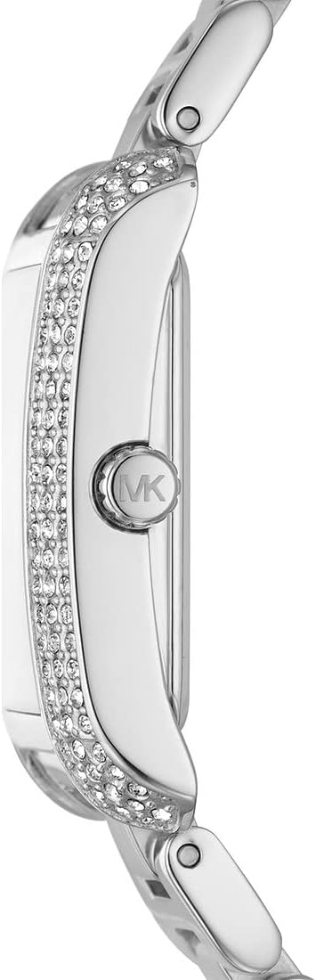 Michael Kors Emery dameshorloge, kwartsuurwerk met horlogeband van roestvrij staal of leder