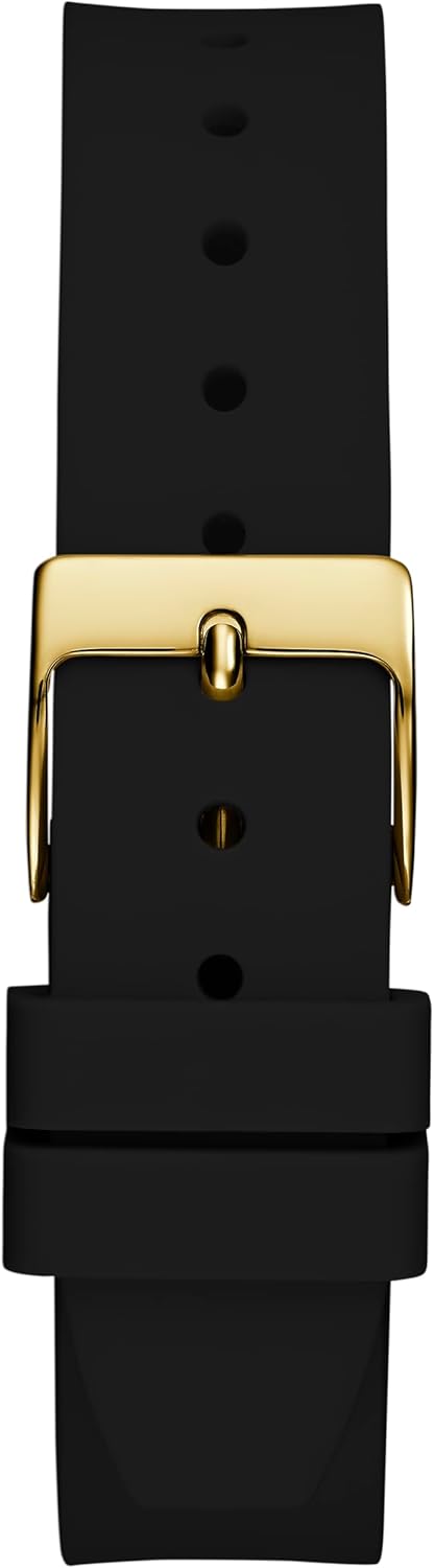 Guess Dames 32mm Horloge - Gouden Tone Armband Champagne Dial Gold Tone Case
