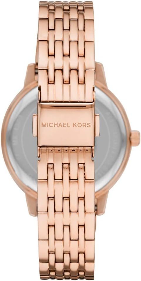Michael Kors Melissa Horloge voor dames, kwartsuurwerk met horlogeband van roestvrij staal of leder