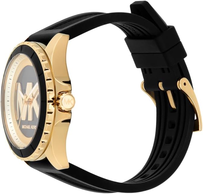 Michael Kors Everest Horloge voor dames, Quartz uurwerk met chronograaf en roestvrij stalen of siliconen band