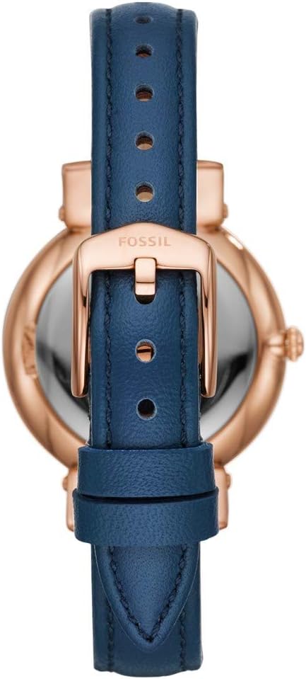 Fossil Daisy horloge voor dames, Quartz uurwerk met roestvrij stalen of leren band