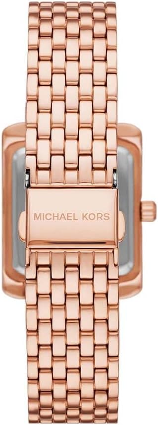 Michael Kors Emery dameshorloge, kwartsuurwerk met horlogeband van roestvrij staal of leder
