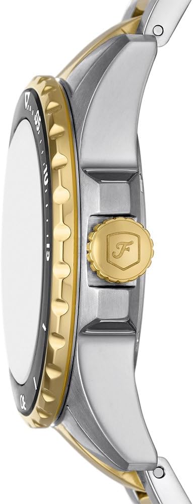 Fossil Blue dive Watch for Women, Quartz movement with Stainless steel or Leather Strap