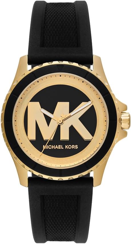 Michael Kors Everest Horloge voor dames, Quartz uurwerk met chronograaf en roestvrij stalen of siliconen band