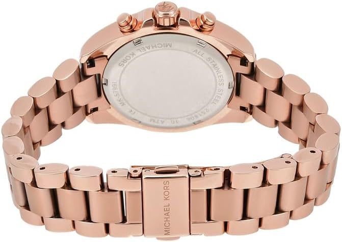 Michael Kors Brecken Horloge voor heren, uurwerk met chronograaf en roestvrij stalen of lederen band