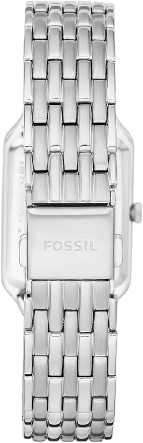 FOSSIL Raquel horloge voor dames, Quartz uurwerk met drie wijzers en een roestvrij stalen band
