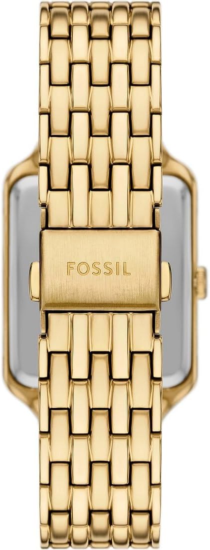 FOSSIL Raquel horloge voor dames, Quartz uurwerk met drie wijzers en een roestvrij stalen band
