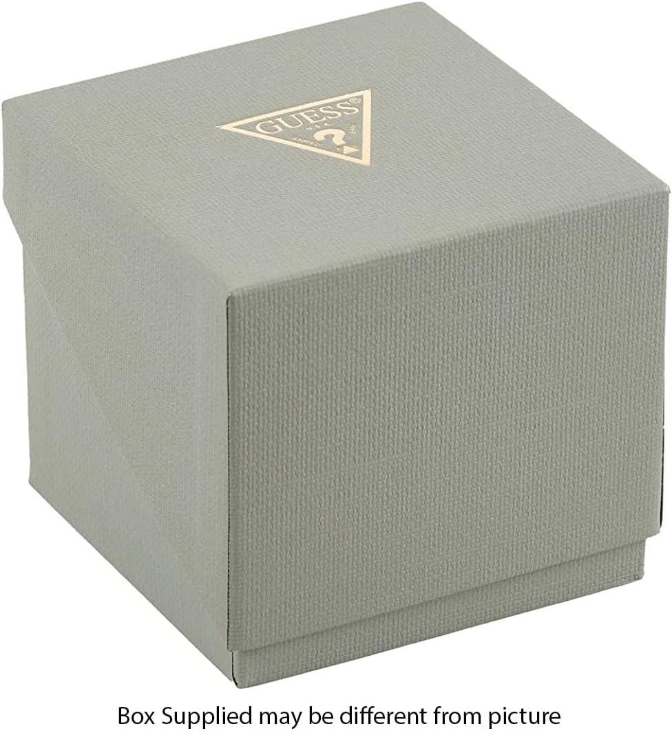 Guess Dames 32mm Horloge - Gouden Tone Armband Champagne Dial Gold Tone Case