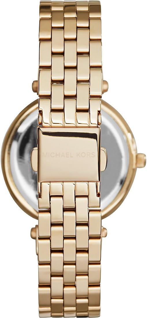 Michael Kors Darci horloge voor dames, uurwerk met roestvrij stalen of lederen band