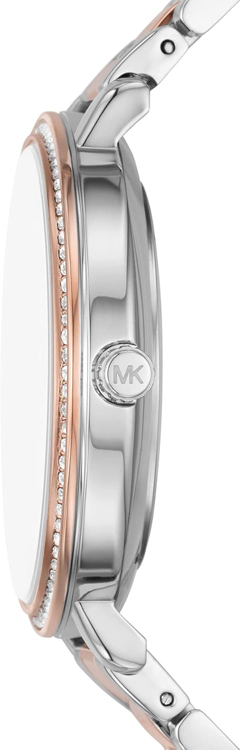 Michael Kors Accelerator Horloge voor heren, chronograaf uurwerk met roestvrij stalen of lederen band
