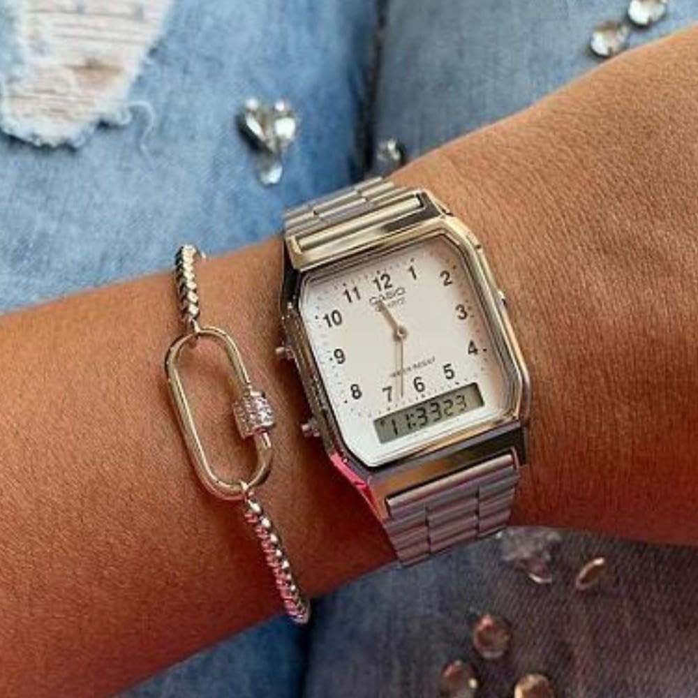 Casio Collectie, uniseks, retro polshorloge