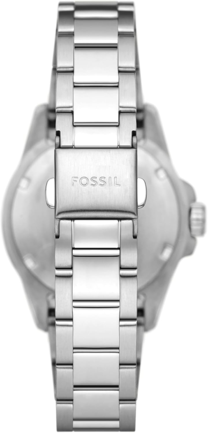 Fossil Blue dive Watch for Women, Quartz movement with Stainless steel or Leather Strap