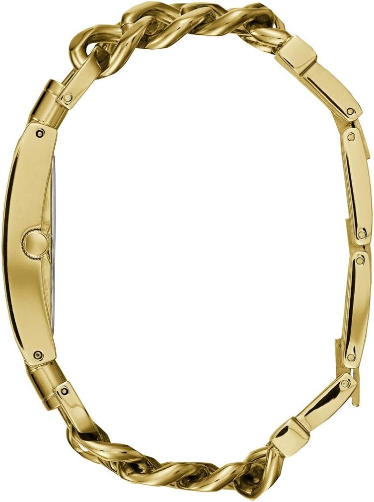 Guess analoog dameshorloge Heavy Metal met roestvrijstalen armband