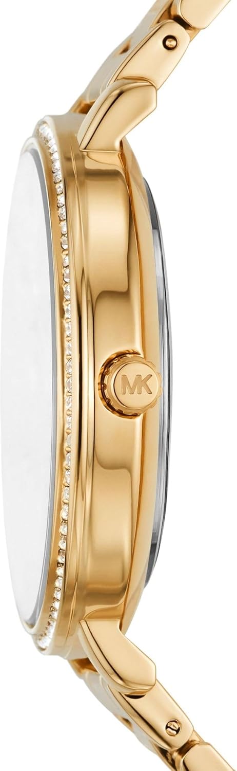 Michael Kors Accelerator Horloge voor heren, chronograaf uurwerk met roestvrij stalen of lederen band