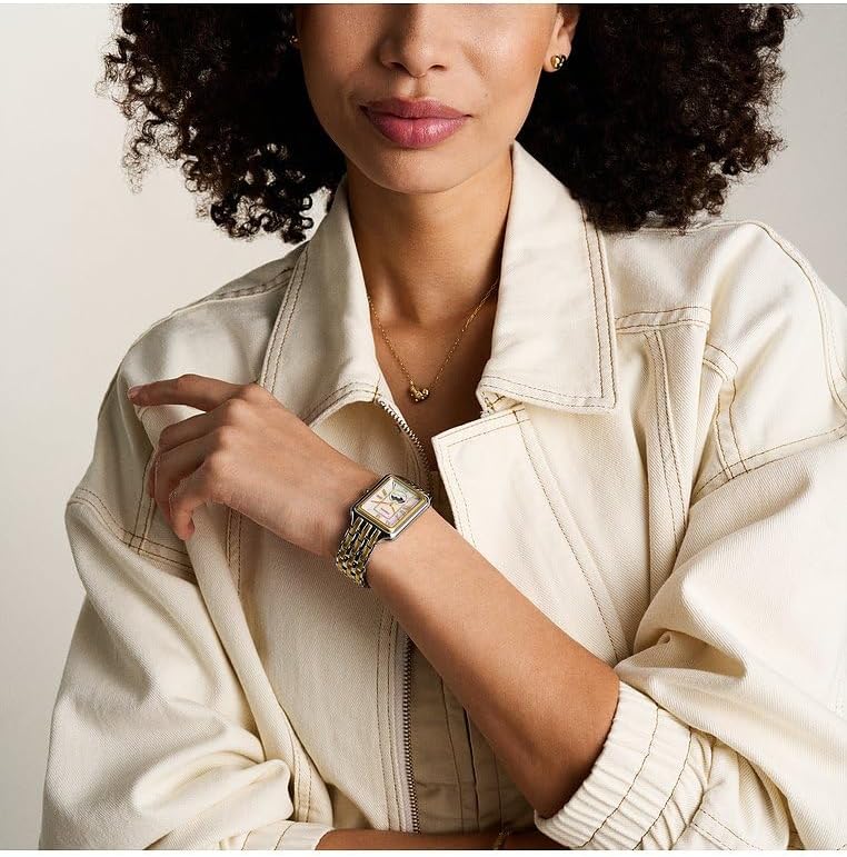 FOSSIL Raquel horloge voor dames, Quartz uurwerk met drie wijzers en een roestvrij stalen band