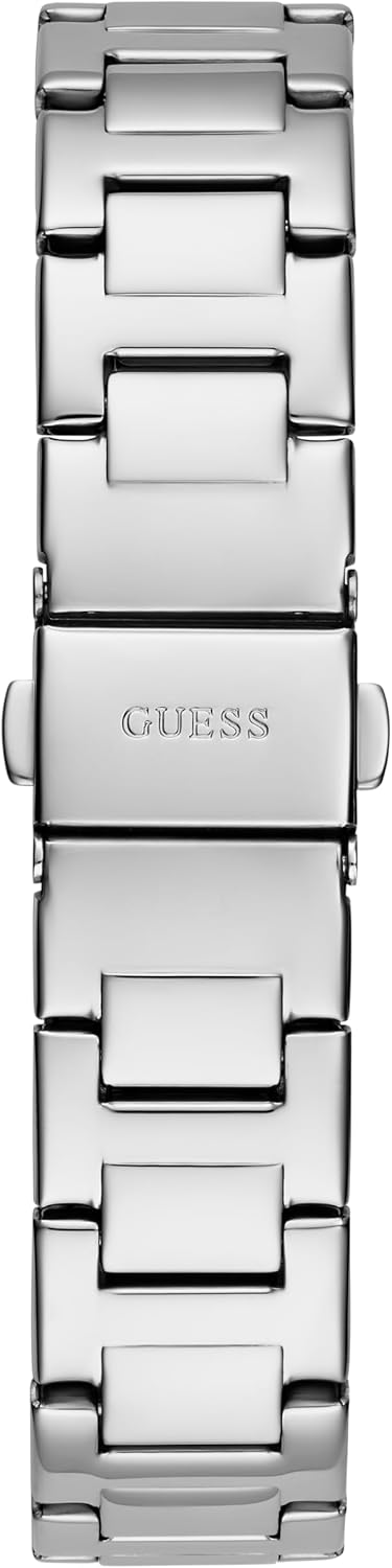 Guess Dames 32mm Horloge - Gouden Tone Armband Champagne Dial Gold Tone Case