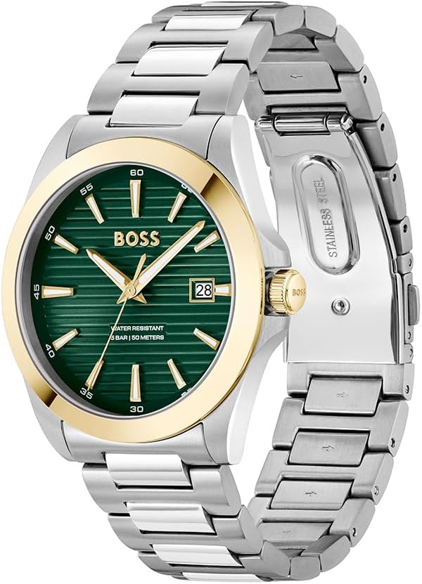 BOSS Strike Qtz Basic Calendar herenhorloge