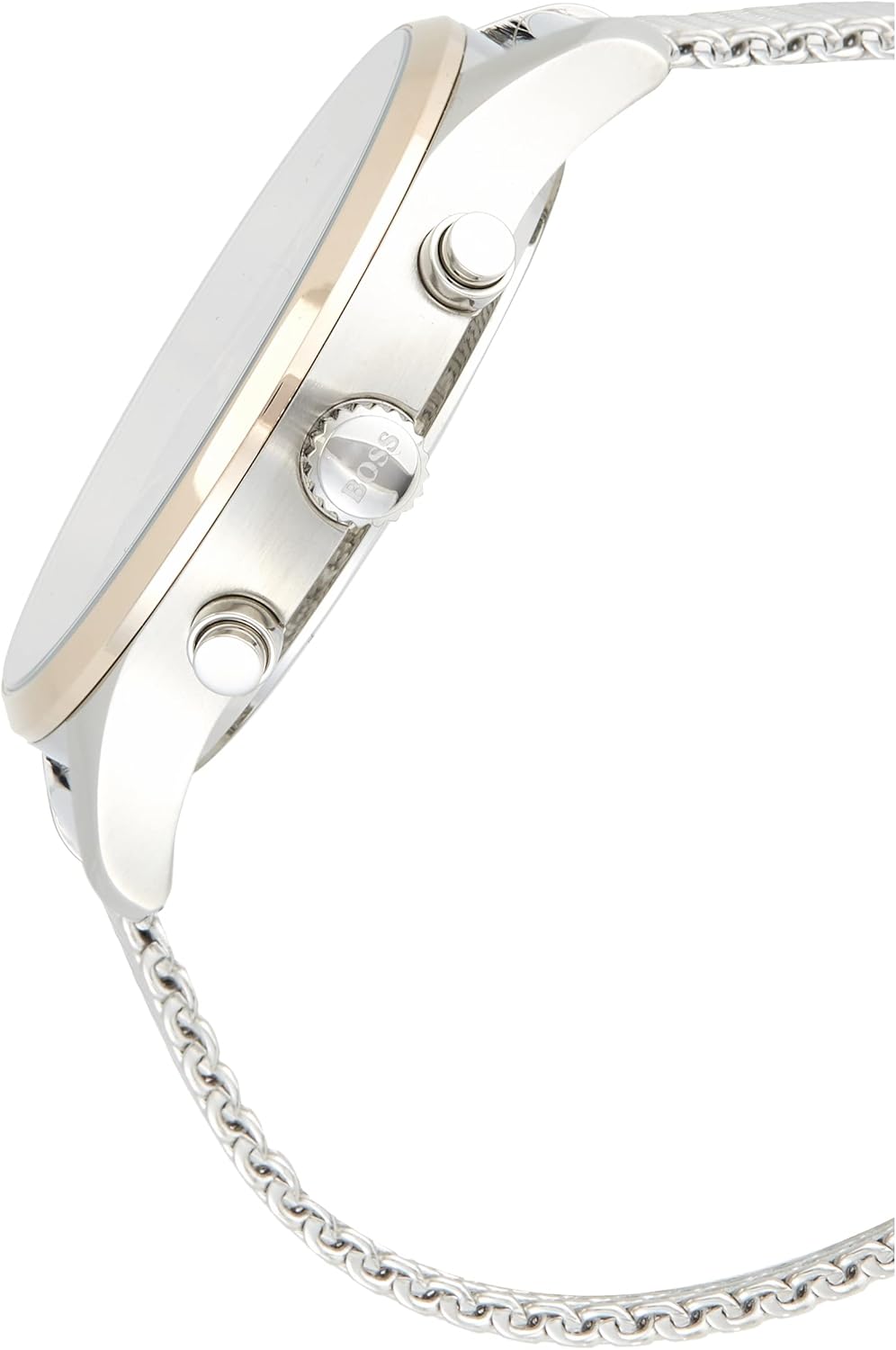 Boss Associate Chronograaf kwartshorloge voor heren, met roestvrijstalen armband