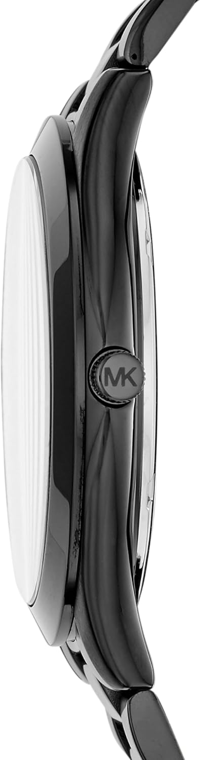 Michael Kors Runway Horloge voor dames, kwartsuurwerk met horlogeband van roestvrij staal, keramiek of leer