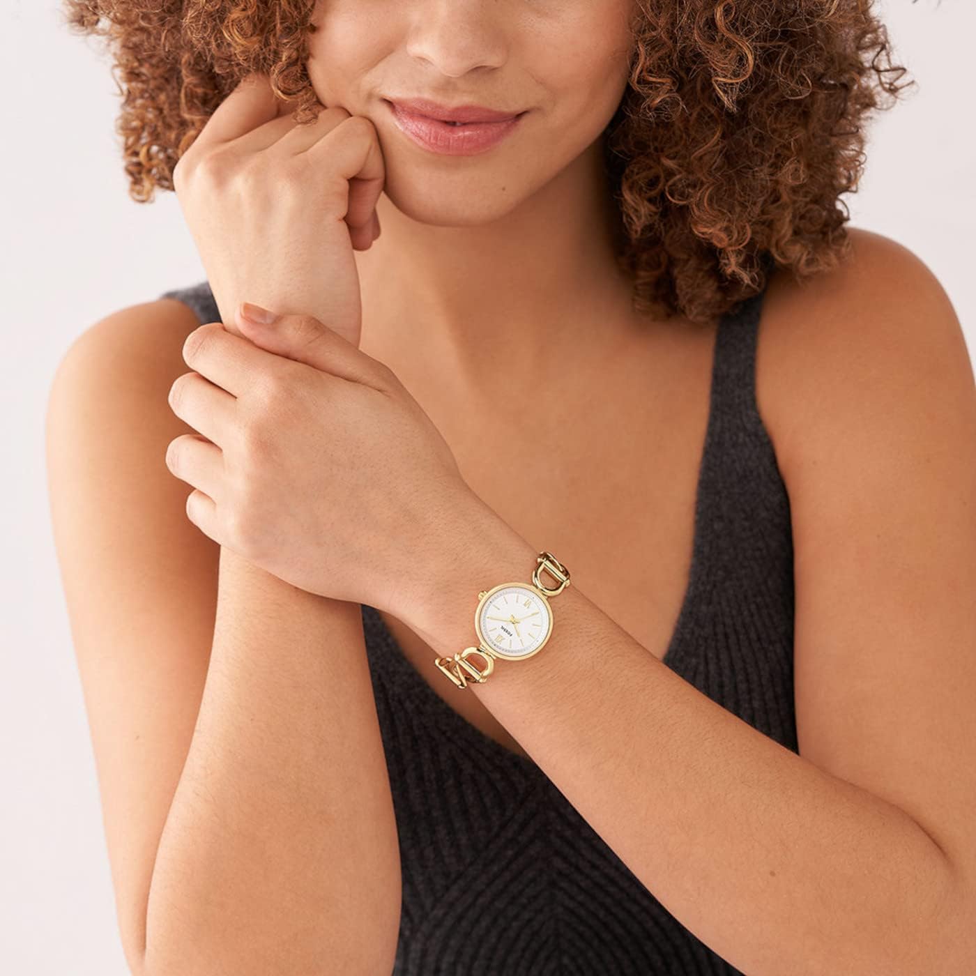 FOSSIL Carlie horloge voor dames, kwarts driehandig uurwerk met roestvrij stalen band