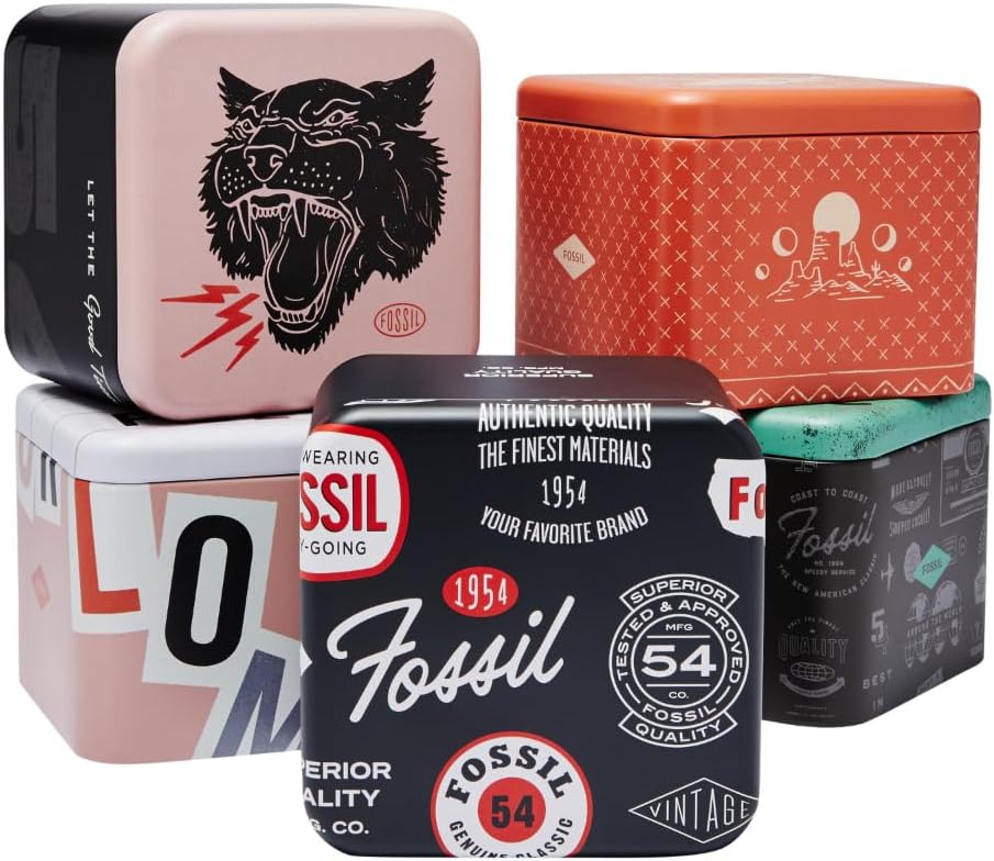 Fossil Virginia horloge voor dames, Quartz uurwerk met Stainless steel of leren band