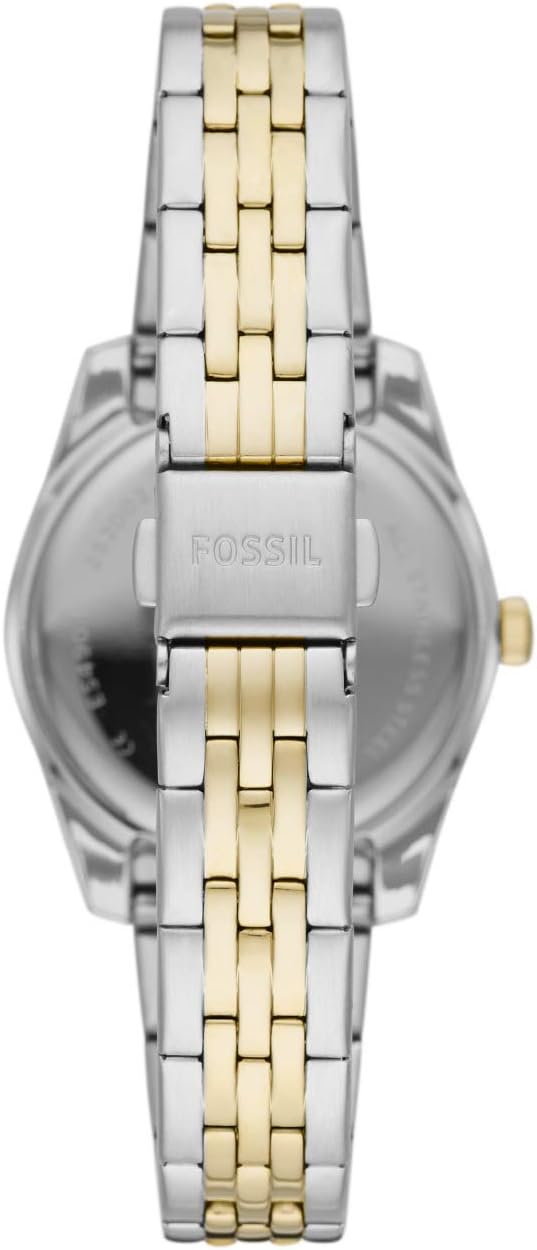 Fossil Scarlette Watch for Women,Quartz movement with Stainless steel or Leather Strap