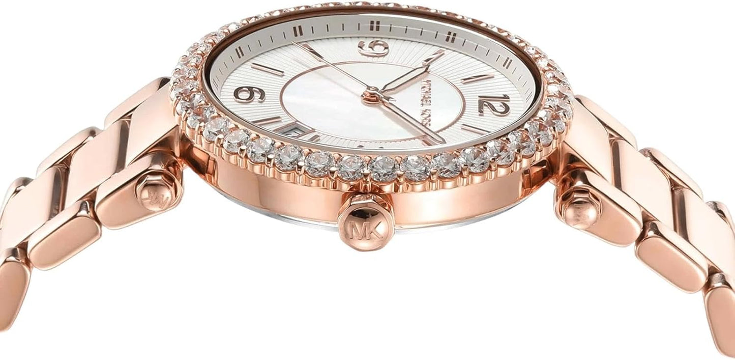Michael Kors Accelerator Horloge voor heren, chronograaf uurwerk met roestvrij stalen of lederen band