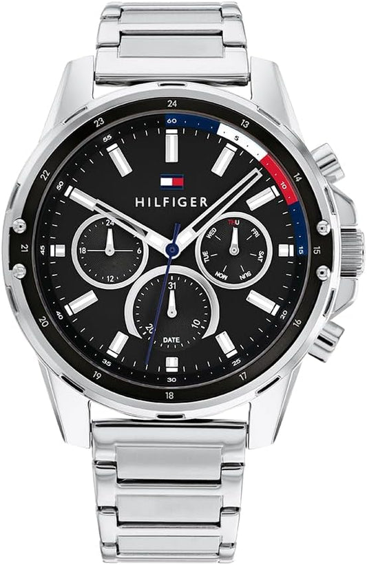 Tommy Hilfiger horloge 1791936, Blanco Y Gris, Armband