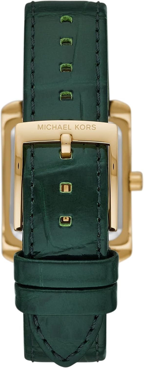 Michael Kors Emery dameshorloge, kwartsuurwerk met horlogeband van roestvrij staal of leder