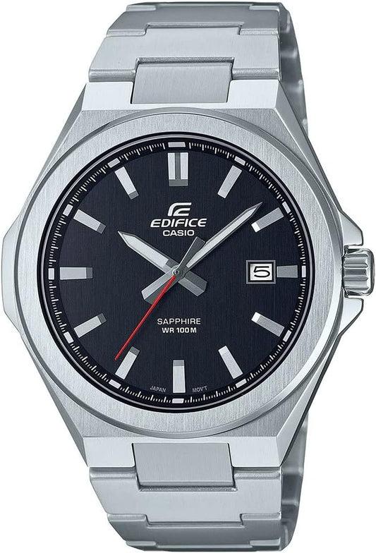 CASIO Analoog EFB-108D-1AVUEF, zilverkleurig, Armband