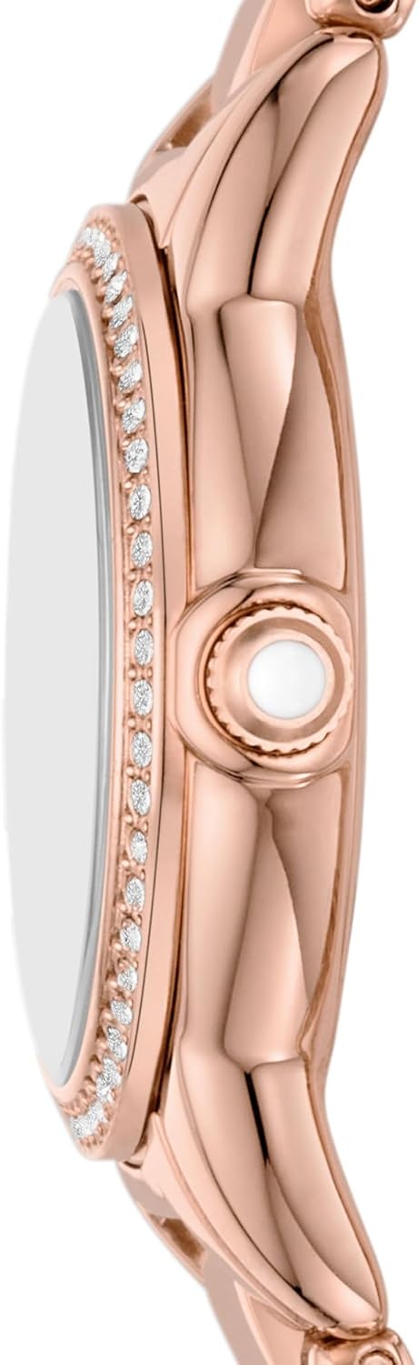 Emporio Armani Horloge Voor Dames, Driehandig Quartz uurwerk en 32mm kastmaat met roestvrij stalen, lederen of siliconen band