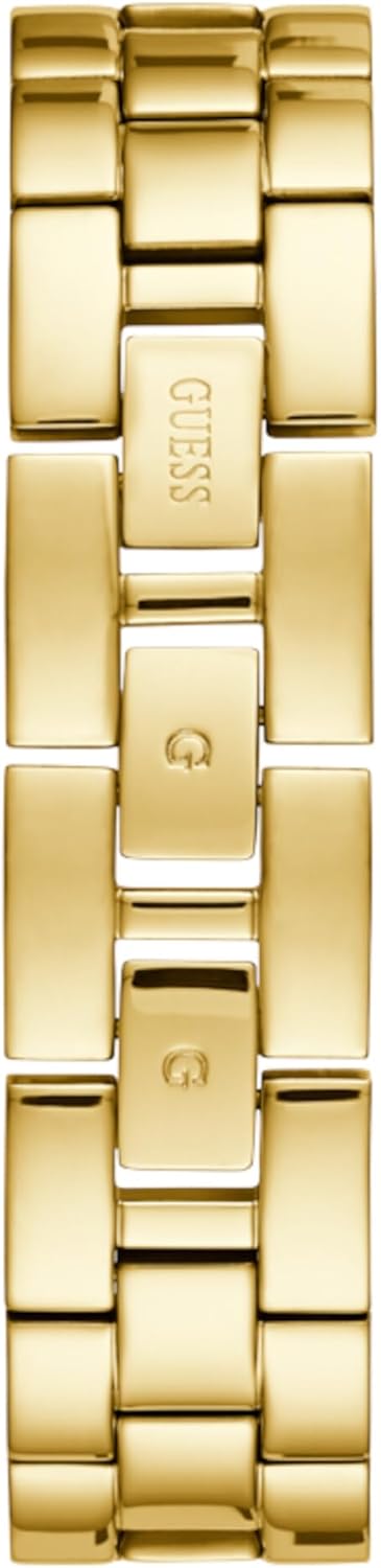 Guess Analoog kwartshorloge voor dames met roestvrij stalen armband W1288L2, goud, Eén maat, dagelijks gebruik
