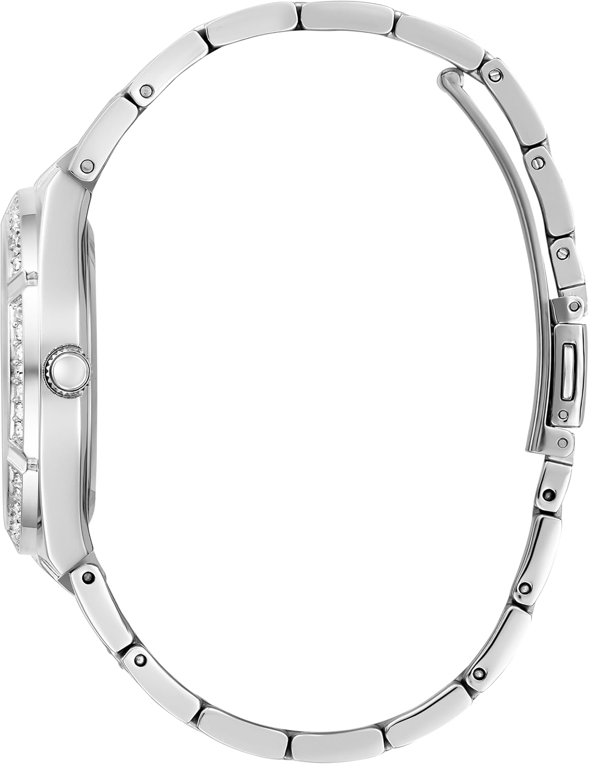 Guess Dameshorloge van 36 mm - iriserende armband iriserende wijzerplaat iriserende kast