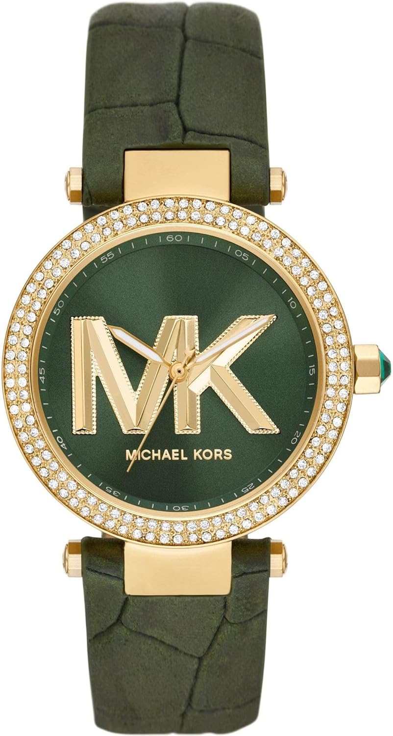 Michael Kors Accelerator Horloge voor heren, chronograaf uurwerk met roestvrij stalen of lederen band