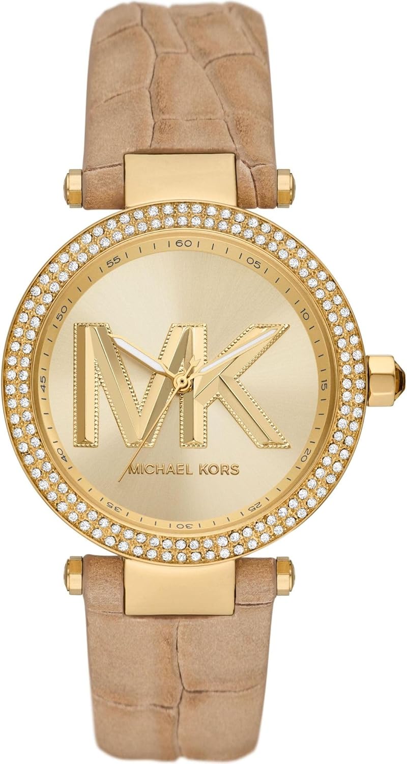 Michael Kors Accelerator Horloge voor heren, chronograaf uurwerk met roestvrij stalen of lederen band