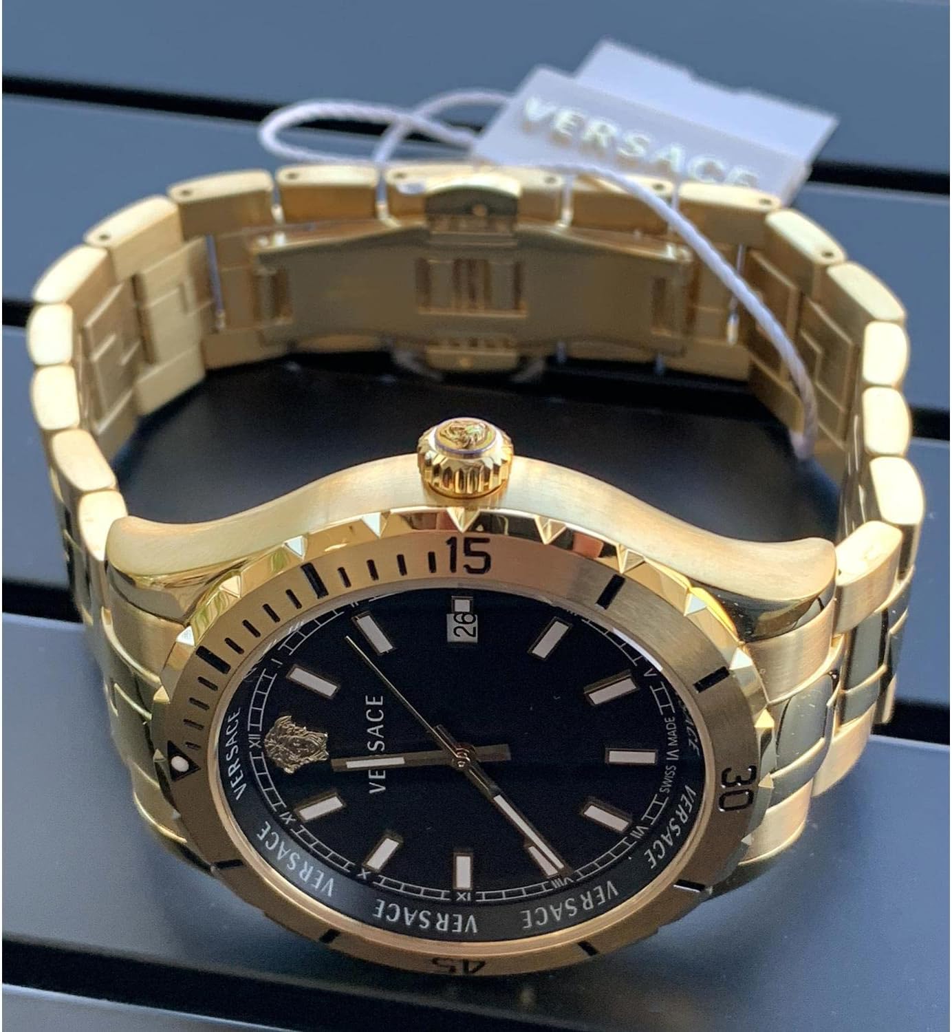 Versace VE3A00820 Hellenyium heren horloge 42 mm