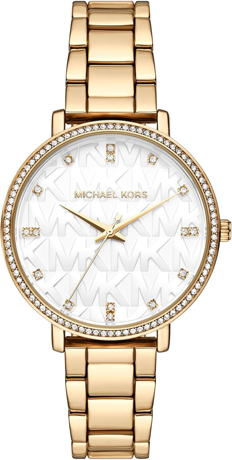 Michael Kors Accelerator Horloge voor heren, chronograaf uurwerk met roestvrij stalen of lederen band