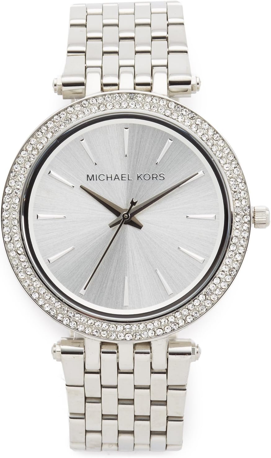 Michael Kors Darci horloge voor dames, uurwerk met roestvrij stalen of lederen band