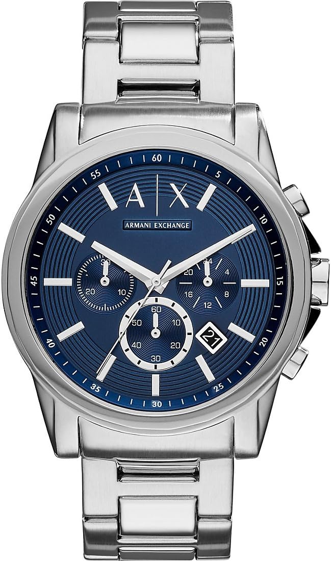 Armani Exchange chronograaf roestvrijstalen horloge - Main Image