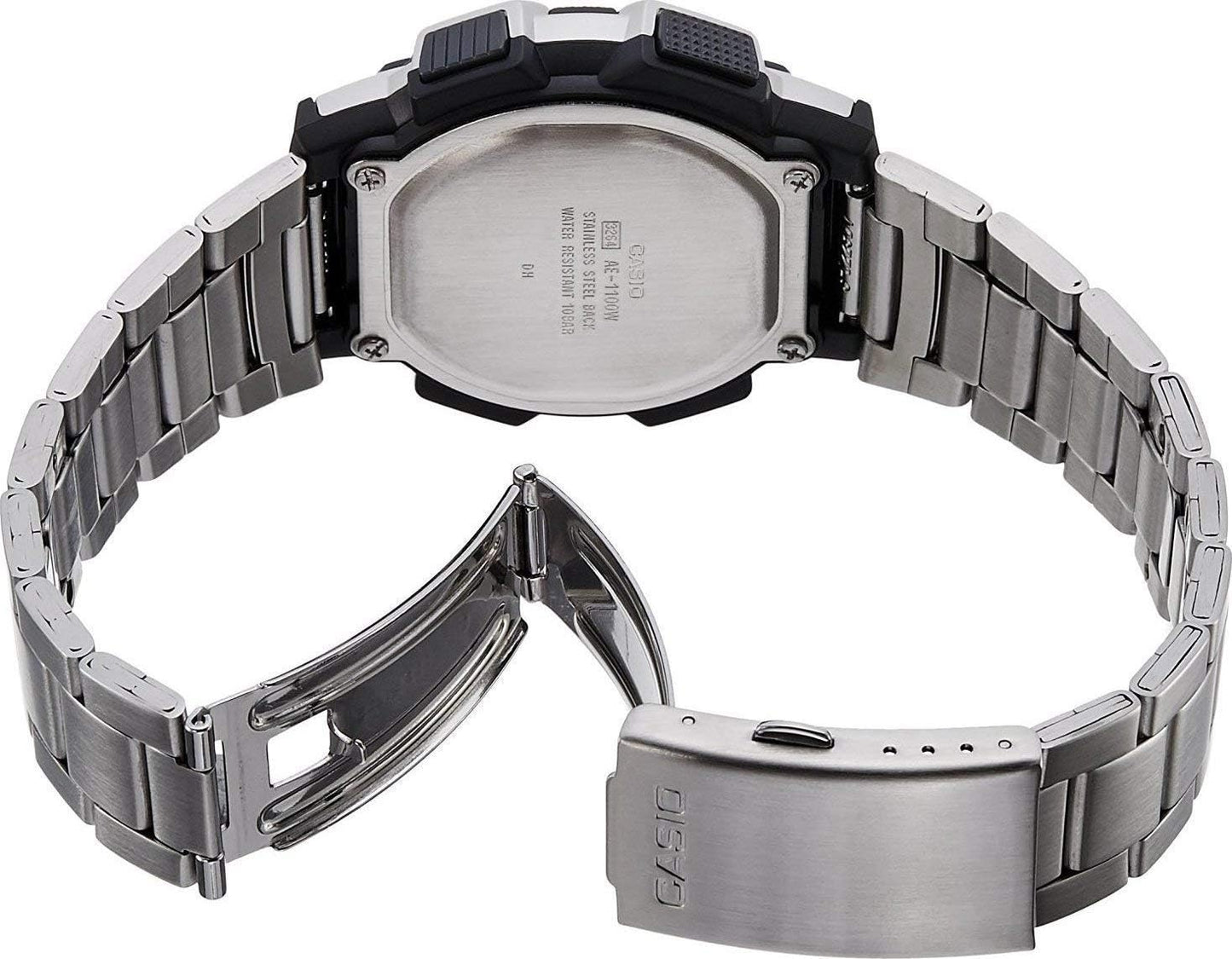 Casio Horloge AE-1000WD-1AVEF, Zilver, één maat