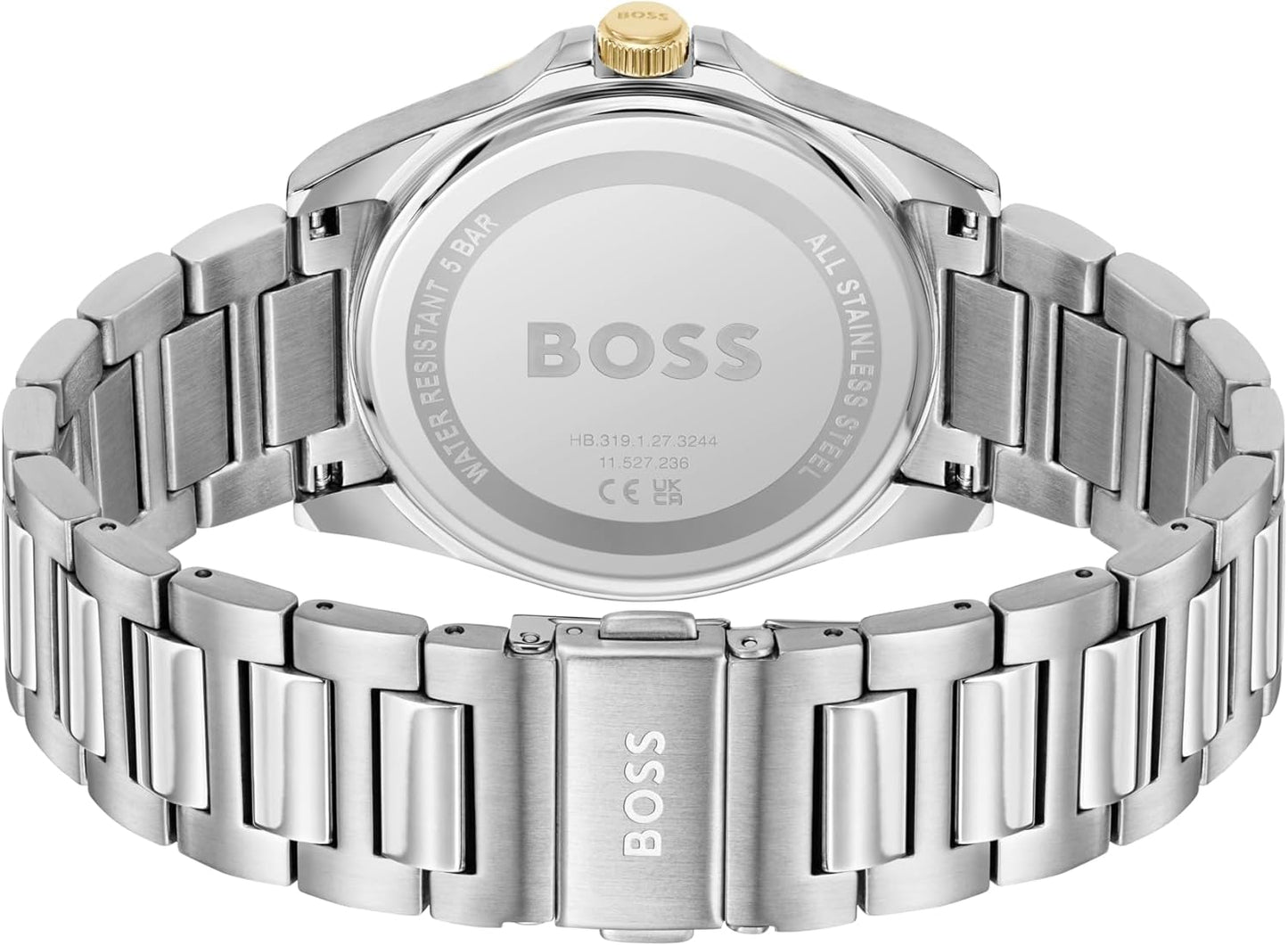 BOSS Strike Qtz Basic Calendar herenhorloge