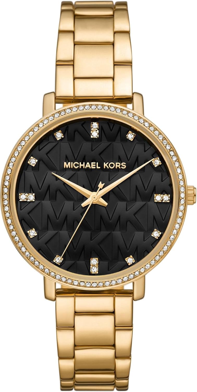 Michael Kors Accelerator Horloge voor heren, chronograaf uurwerk met roestvrij stalen of lederen band