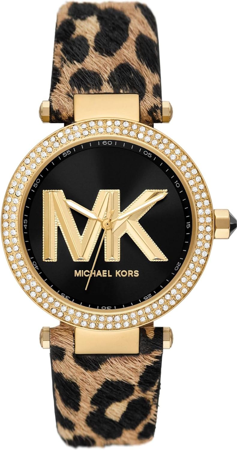 Michael Kors Accelerator Horloge voor heren, chronograaf uurwerk met roestvrij stalen of lederen band