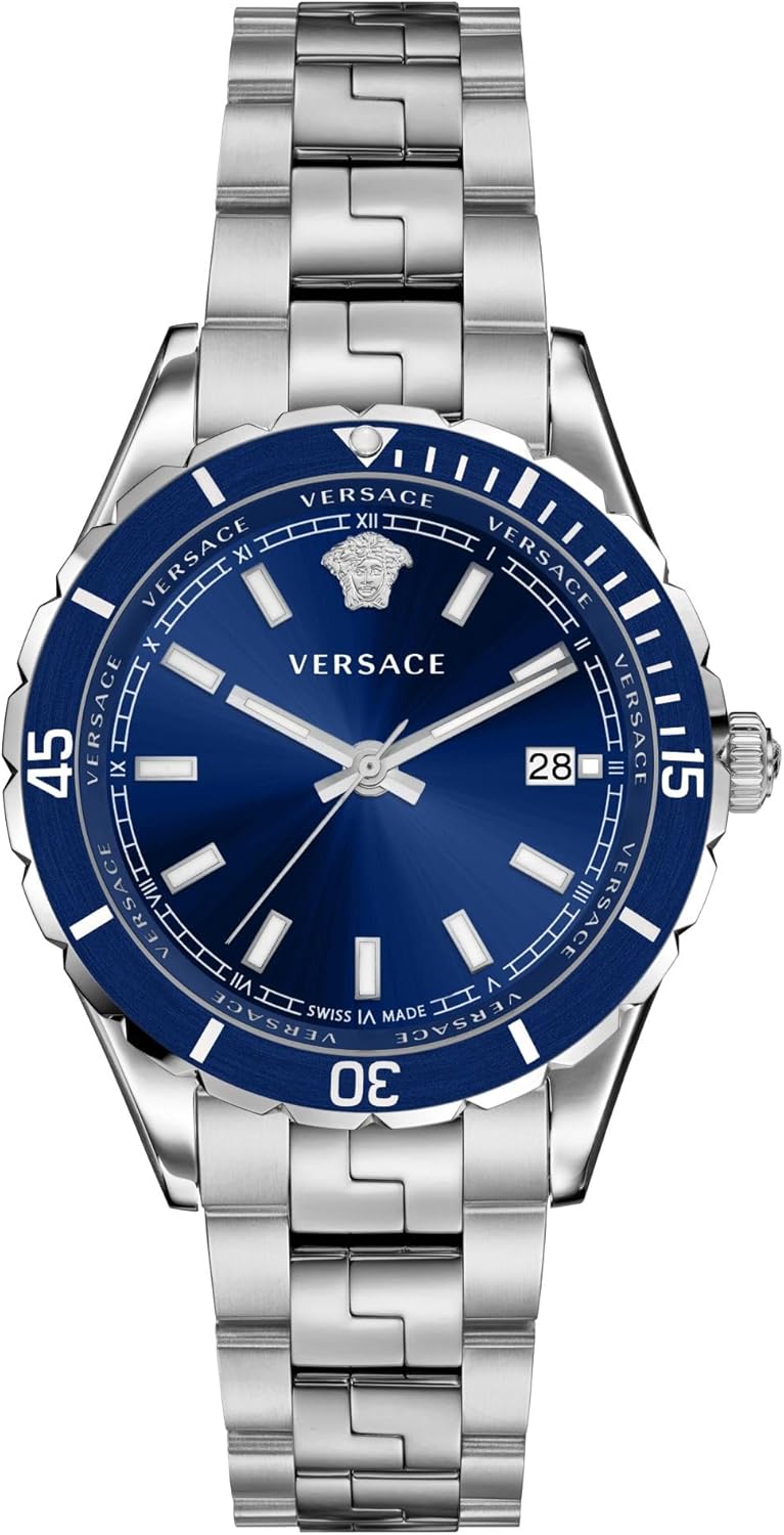 Versace polshorloge heren HELLENYIUM 42 mm VE3A00922, armband